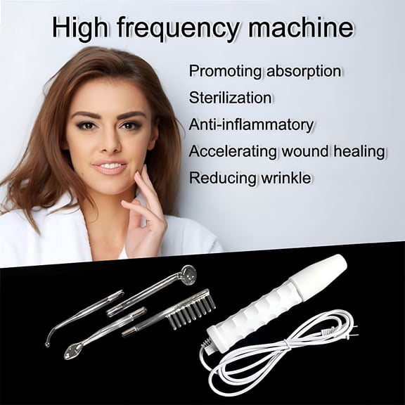 ELDORIX High Frequency Facial Wand Multi-Function Face Device Machine for Face Care