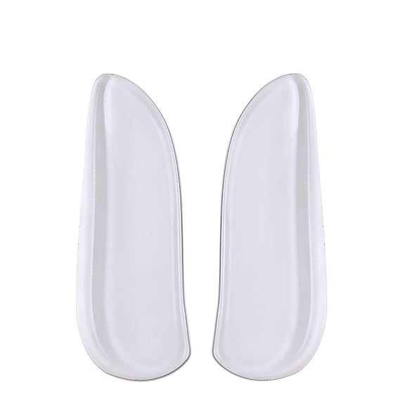 ELDORIX Medial & Lateral Heel Wedge Silicone Insoles (Pair) - Supination & Pronation Corrective Adhesive Shoe Inserts for Foot Alignment, Knock Knee Pain, Bow Legs, Osteoarthritis
