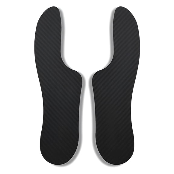 ELDORIX Morton'S Extension Orthosis, Carbon Fibre Insole, 1 Pair, 1.5Mm Thick, Very Rigid Foot Support Stiffening Plate, for Hallux Limitus/RigidusTurf Toe, Arthritis, 295Mm