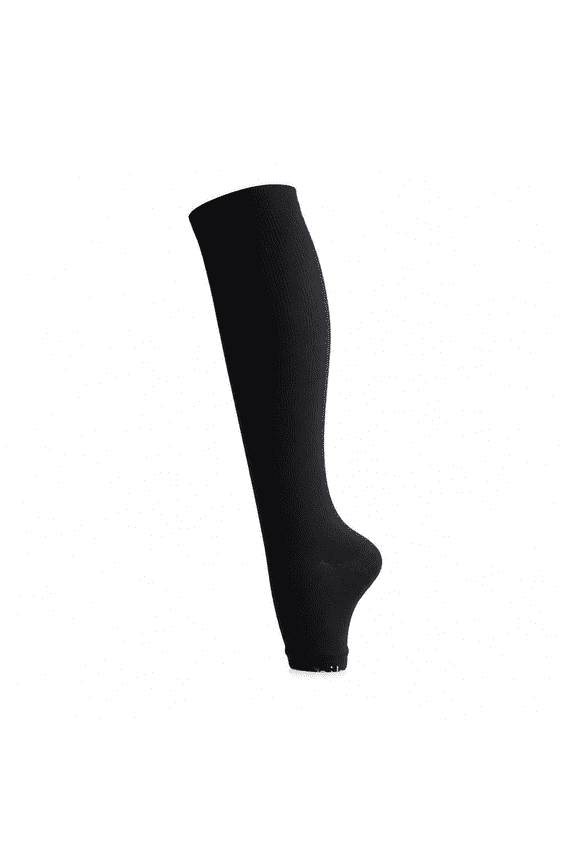 Open Toe Compression Socks for Women & Men, Knee High Toeless Compression Stockings for Circulation Support Recovery and All Day Wear
