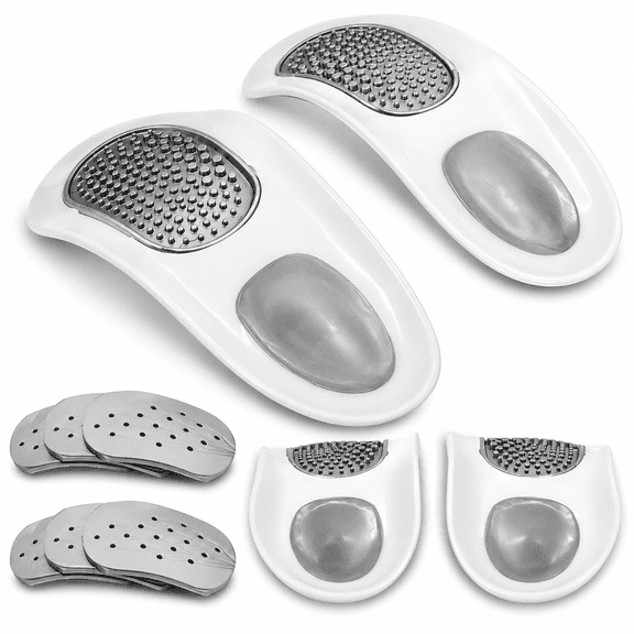 ELDORIX Half Insoles for Shoes, Removable Arch Support Shoe Pads, Cushioned Foot Support Inserts, Size, Women 911 / US Men 79, 1 Set