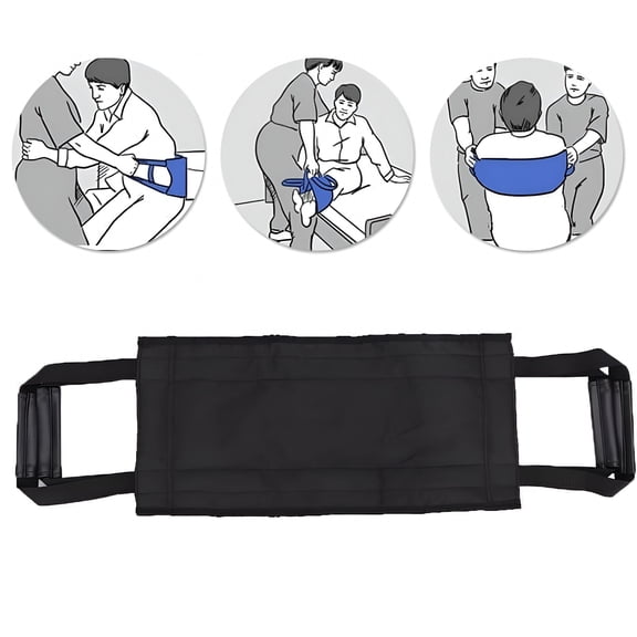 ELDORIX Transfer Sheet for Elderly with 4 Reinforced Handles,Back Lifting Aids,Bed Assist Gait Belt,Patient Care for Elderly Senior Injury Recovery,Handicapped
