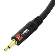 ELE18002M Element-Hz™ 3.5mm / 1/8" Mini Mono to 3.5mm / 1/8" Mini Mono Cable (2 Meters, 6.56ft)