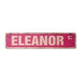 thumbnail image 1 of ELEANOR Vintage Aluminum Street Sign Childrens Name Room Metal Sign rustic metal tin | Indoor/Outdoor |  30" Wide, 1 of 4