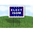 thumbnail image 1 of ELECT ISOM 18 in x 24 in Yard Sign Road Sign with Stand, 1 of 4