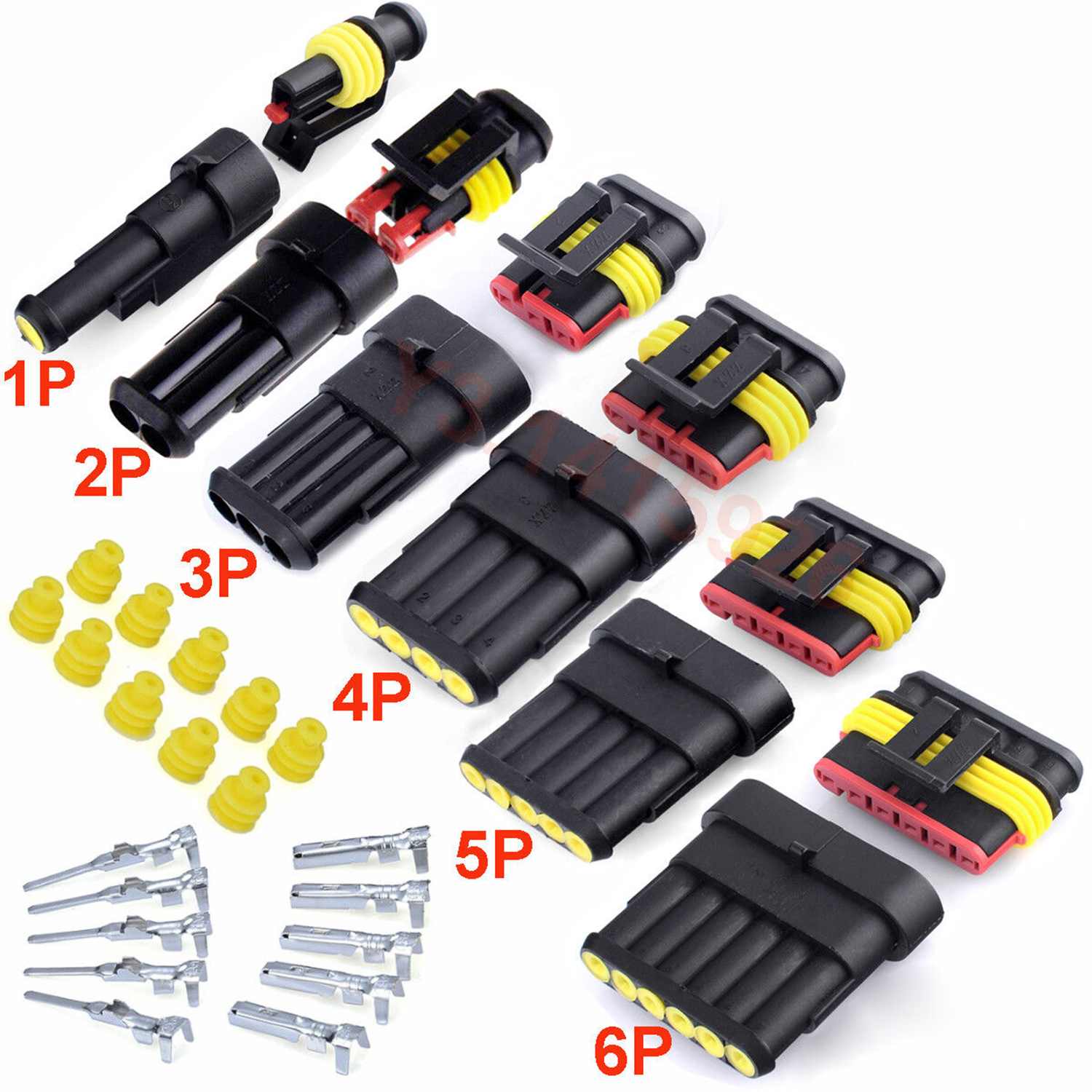 ELECTRAPICK Waterproof Auto Electrical Connector Terminals Wire