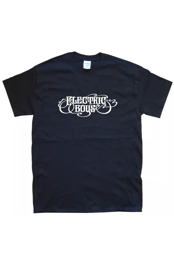 ELECTRIC BOYS T-SHIRT sizes S M L XL XXL 3 4XL Black, White