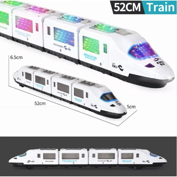 ELECTRIC BULLET TRAIN TOY Wonderful Gift For Grandparents To Keep At Their House For Visiting Grandchildren Easy Storage