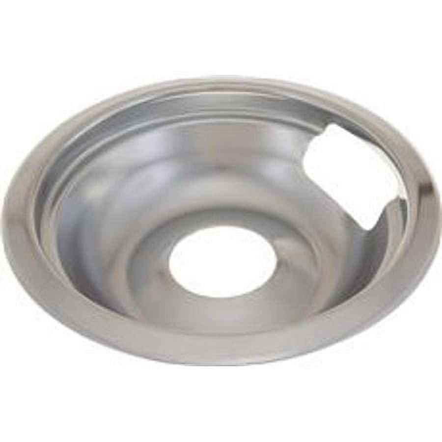 ELECTRIC RANGE DRIP PAN FITS WESTINGHOUSE® RANGES, CHROME, 8 IN., 6 PER