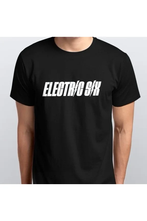 ELECTRIC SIX new T-SHIRT All sizes S M L XL XXL colours Black, White