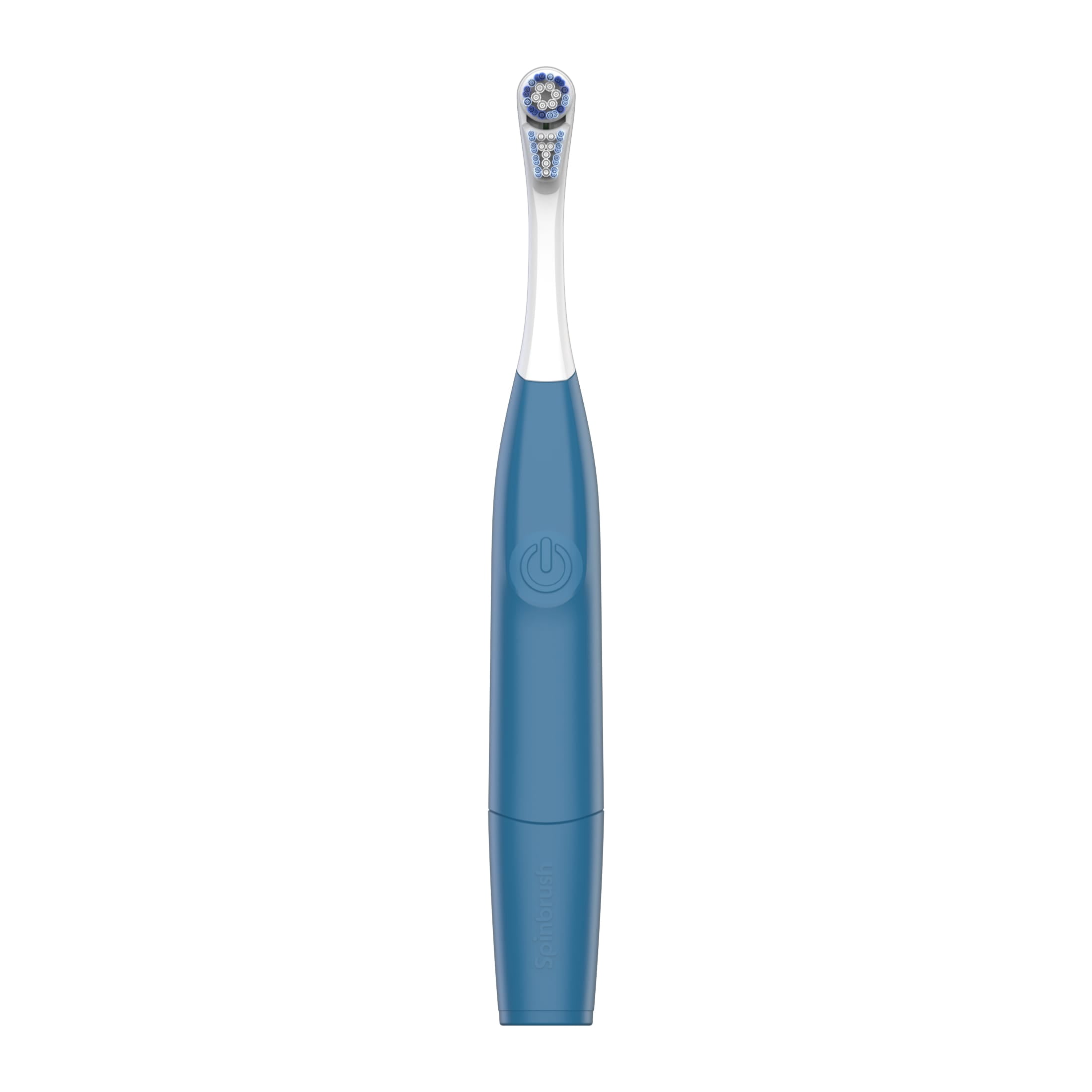 SPINBRUSH PRO CLEAN BATTERY POWERED ELECTRIC TOOTHBRUSH FOR ADULTS, SOFT BRISTLES, BLUE