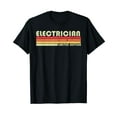 thumbnail image 1 of ELECTRICIAN Funny Job Title Profession Birthday Worker Idea T-Shirt, 1 of 5
