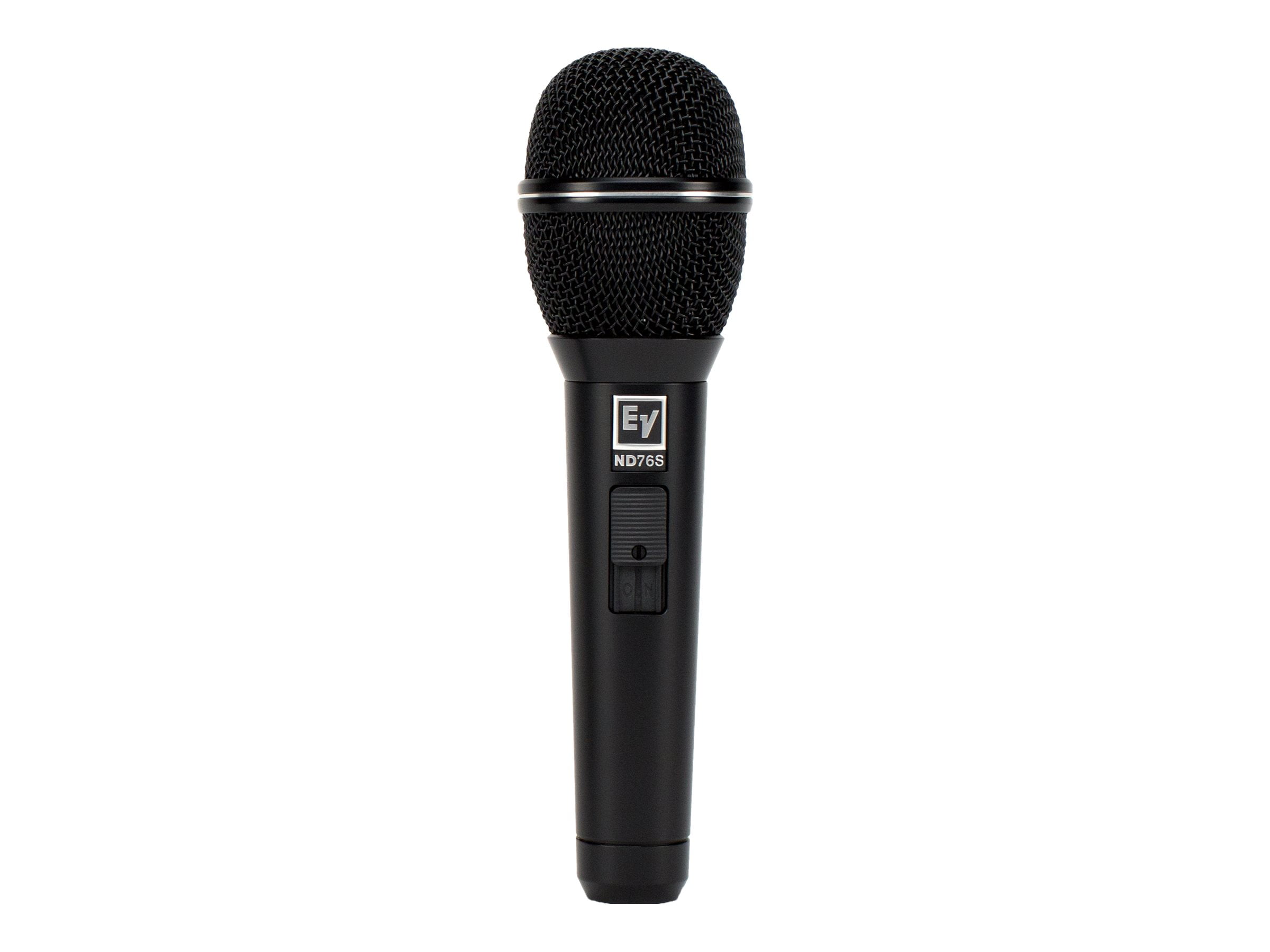Electro-Voice ND76S Dynamic Cardioid Vocal Microphone with Mute/Unmute Switch