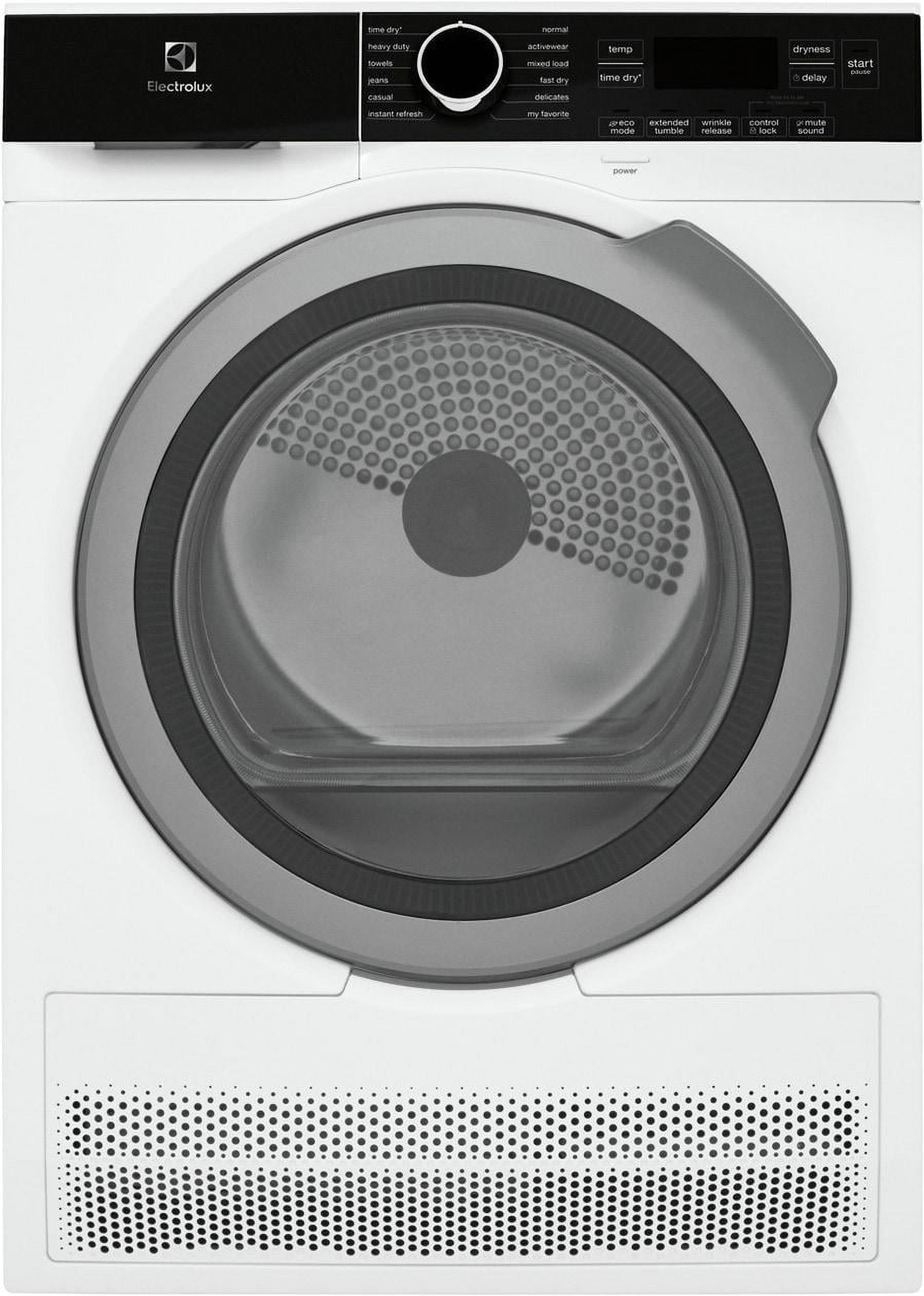 Electrolux 4.0 Cu. Ft. White Stackable Electric Dryer
