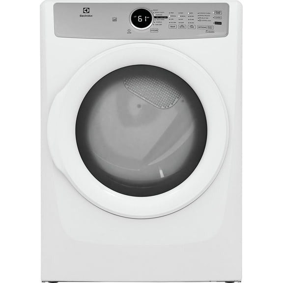 Frigidaire Dryer,Electric,8 cu ft.,White ELFE7337AW