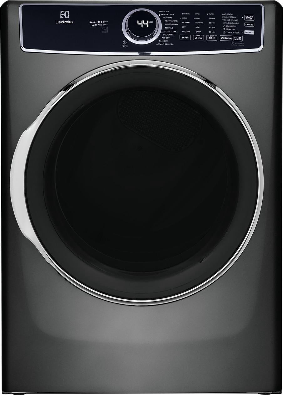 Electrolux ELFE7637AT 27" Wide 8 Cu. Ft. Energy Star Rated Electric Dryer - Silver