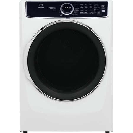 Electrolux - 8.0 Cu. Ft. Stackable Electric Dryer with Steam and Balanced Dry - White
