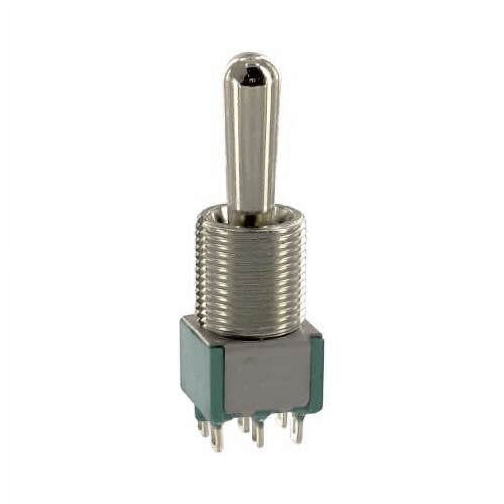 ELECTROSWITCH A221T1TZQ, Toggle Switch, 125VAC, 250VAC, 28VDC, DPDT, On ...