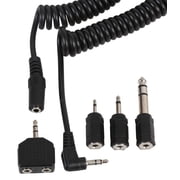 ELECTROVISION - 3.5mm Headphone Extension Lead Kit, 6m Black