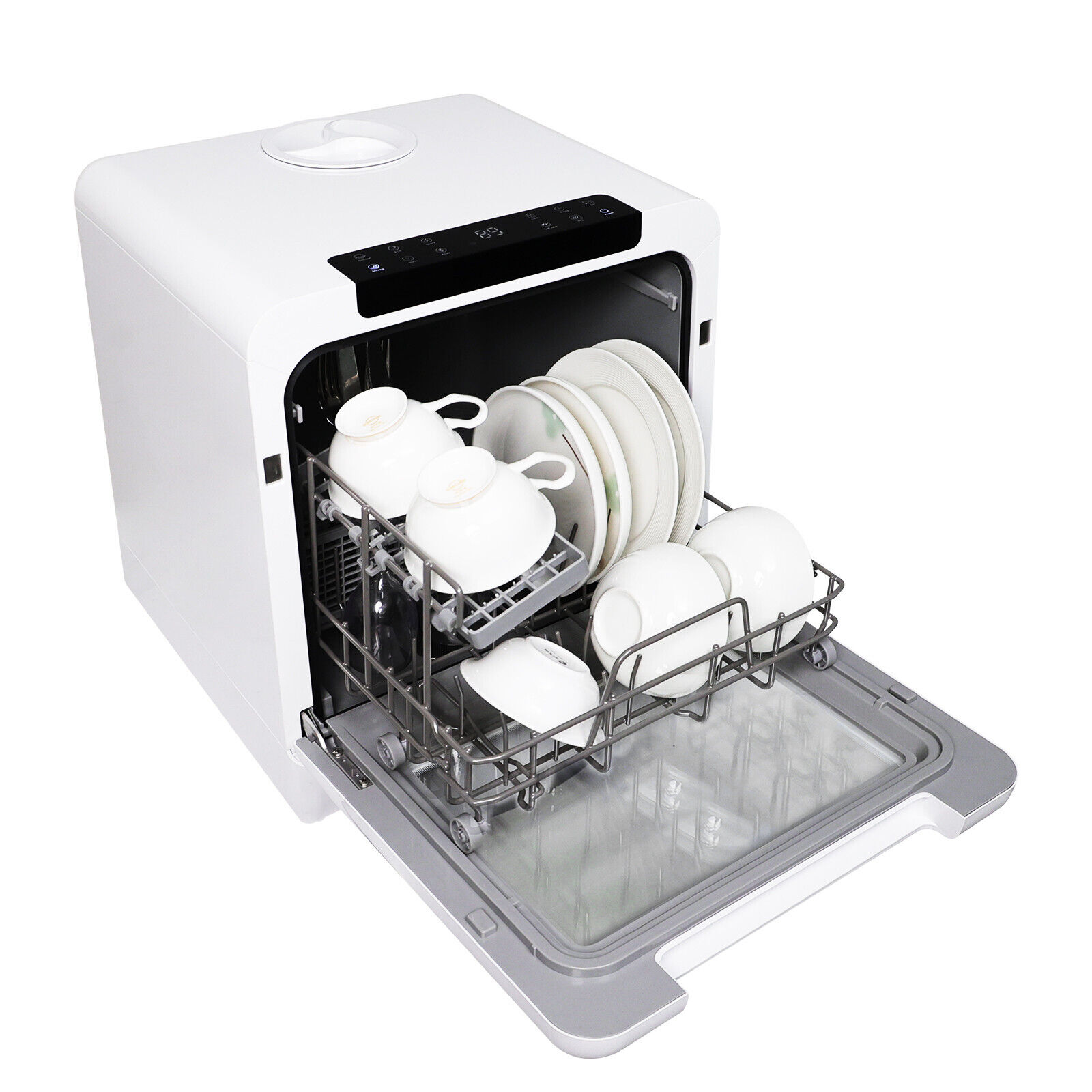 ELECWISH 18in Dishwasher Portable Dishwasher with/ Water Tank Leak