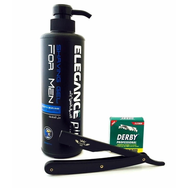 Derby Disposable Razor ELEGANCE CLEAR SHAVING GEL ZEEPK RAZOR + 100 DERBY DISPOSABLE BLADES ...