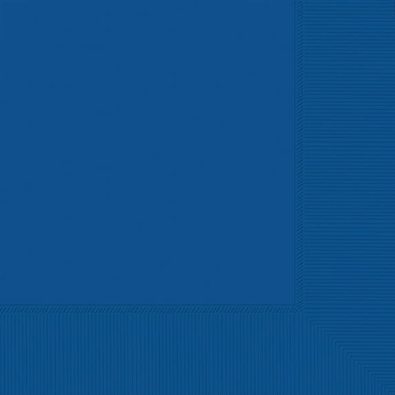 ELEGANI 2-Ply Beverage Napkins (5 Inch) - Set of 80 pcs for Parties & Everyday Use | Royal Blue |