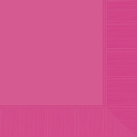 ELEGANI 2-Ply Luncheon Napkins (6.5 Inch) - Set of 80 pcs for Parties & Everyday Use- Hot Pink