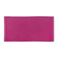 thumbnail image 1 of ELEGANI Jumbo Size Terry Dobby Hem Velour Beach Towel - 36 inch x 72 inch - Hot Pink, 1 of 3