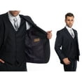 thumbnail image 1 of ELEGANT THREE PIECE MEN'S SOLID SUIT, 1 of 2