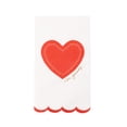 thumbnail image 1 of Bonjour Fête Heart Im Yours Paper Guest Towel Napkins, Disposable Party Supplies, 20 Count, Valentines, 1 of 7