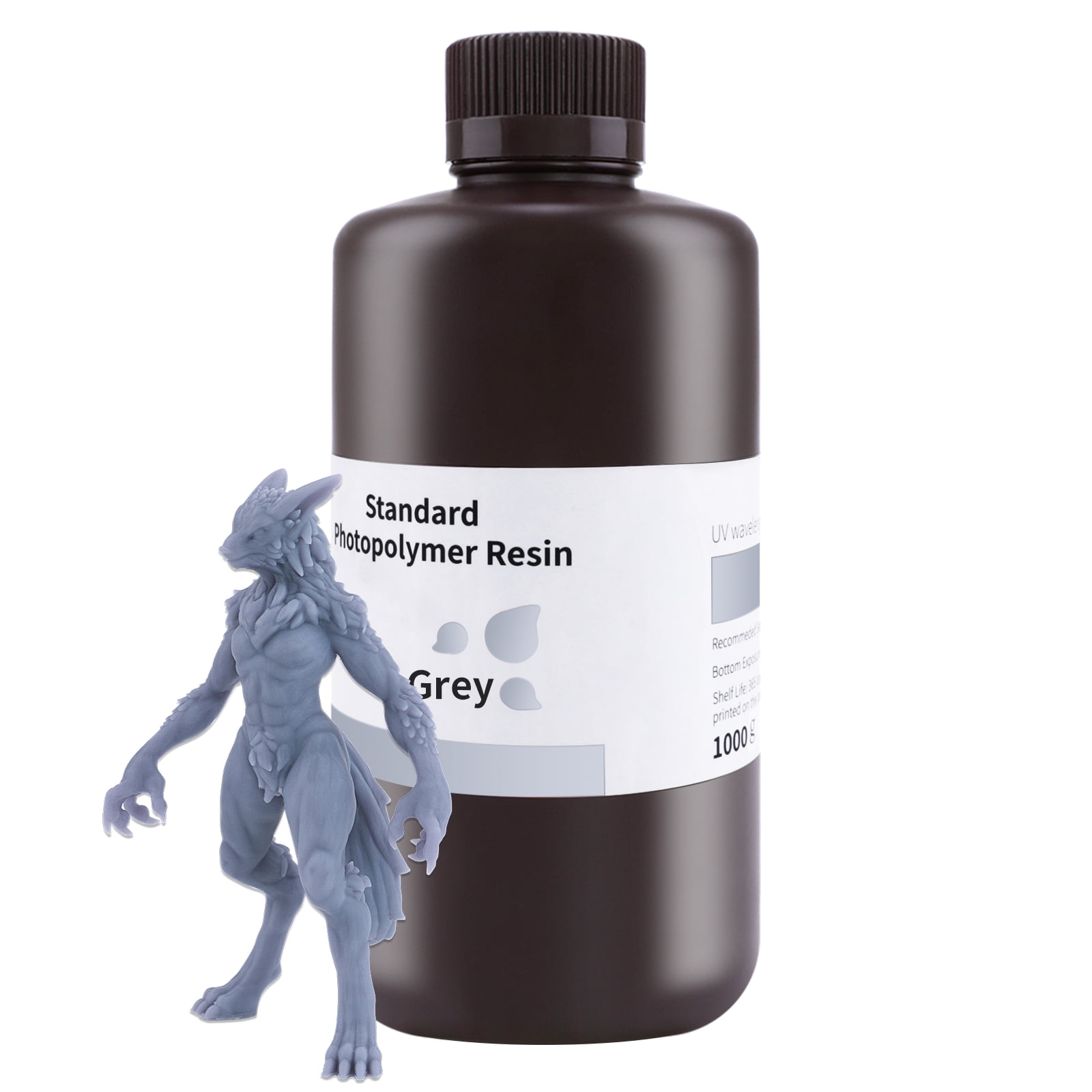 ELEGOO ABS-like Photopolymer Resin V2.0 Grey – ELEGOO Official