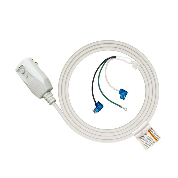 L22515 14AWG LCDI Power Cord Plug for A/C Air Conditioner, E250451 UL Certified, 7.5FT Leakage Current Detection Interrupter Replacement, 120V 15A 1800W 60Hz NEMA 5-15P, 1 Pack