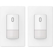 ELEGRP, 120V 300W White Motion Sensor Single Pole Electrical Switch