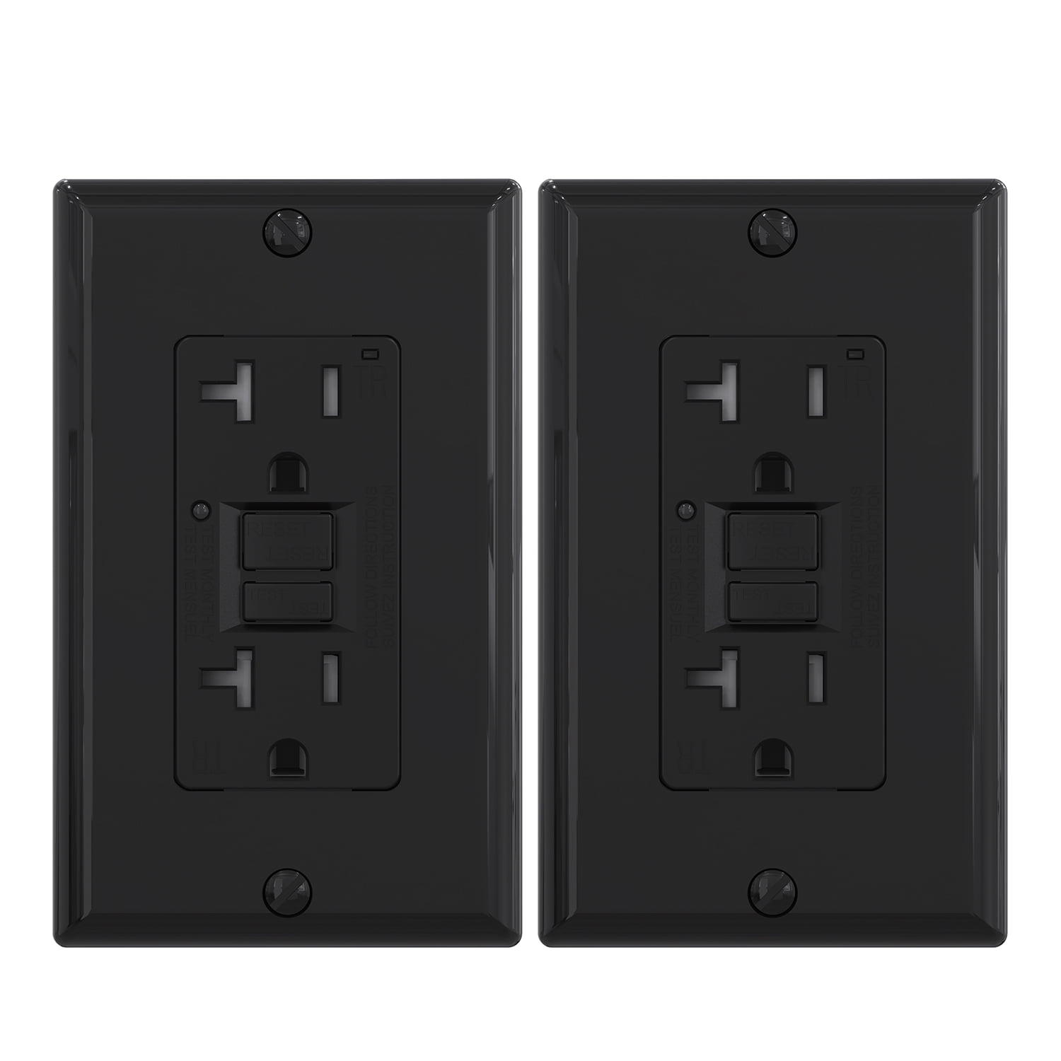 ELEGRP GFCI Outlet 15/20 Amp, SelfTest GFI Electrical Outlet with