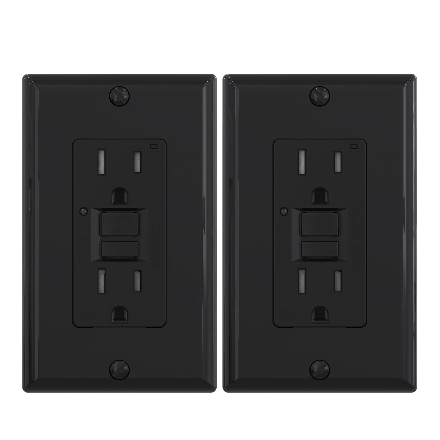 ELEGRP GFCI Outlet 15/20 Amp, SelfTest GFI Electrical Outlet with