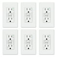 ELEGRP GFCI Outlet Outdoor, 15 Amp SelfTest GFI Electrical Outlet with