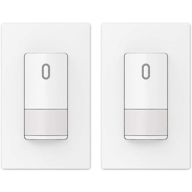 ELEGRP In Wall PIR Motion Sensor Light Switch, Occupancy Sensor Switch