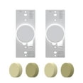 thumbnail image 1 of ELEGRP Push Button Rotary Dimmer Switch with Night Indicator Light, Push On/Off, Single Pole/ 3-Way, White/Ivory/light Almond Knobs Included(2 Pack), 1 of 9