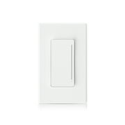 ELEGRP Smart Dimmer Light Switch Single Pole, 2.4GHz Wi-Fi Touch Dimmer Compatible with Alexa and Google Assistant, Neutral Wire Required, No Hub Required, UL and FCC Listed, White 1 PC