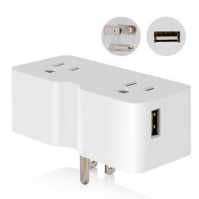 EZ Outlet Electrical Outlet Extender: Access Hard-to-Reach Outlets ...