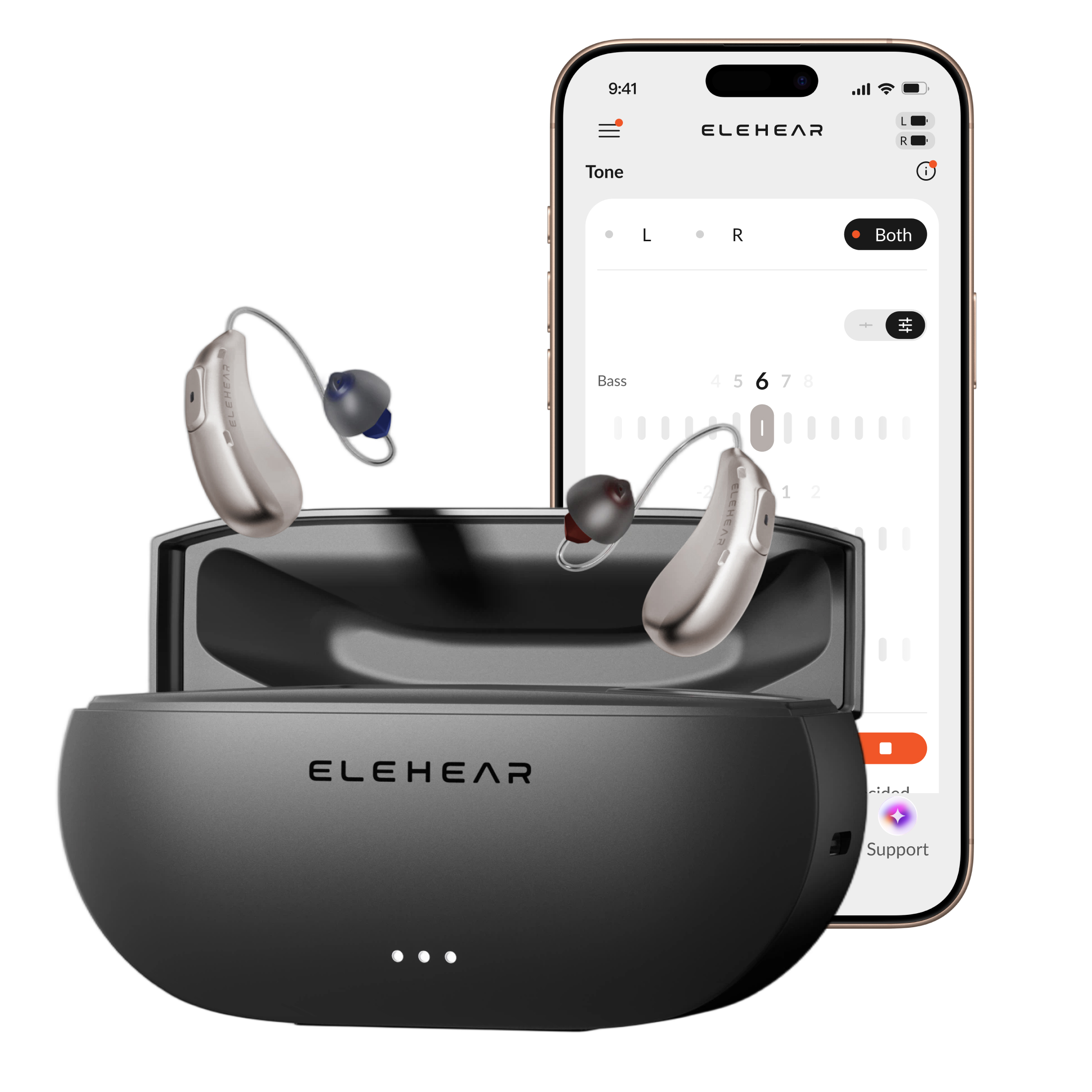 ELEHEAR Beyond 2 Pro Rechargeable OTC Hearing Aids For Adults And 