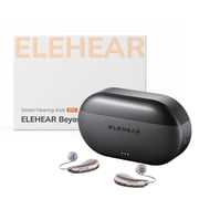 ELEHEAR Beyond Pro Rechargeable OTC Hearing Aids for Seniors, 1 Pair