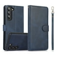 thumbnail image 1 of ELEHOLD 2 in 1 Wallet Case for Samsung Galaxy S21, Credit Card Holder Detachable Hybrid Protective Slim Hard Shell Magnetic PU Leather Folio Pocket Flip Cover for Samsung Galaxy S21,Blue, 1 of 6