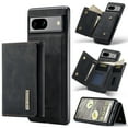 thumbnail image 1 of ELEHOLD 2-in-1 Detachable Wallet Case for Google Pixel 8 Premium Leather Case Soft TPU Bumper Magnetic Removable Card Holders Kickstand Function Shockproof Case,black, 1 of 8