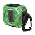 thumbnail image 1 of ELEHOLD for Airpods Pro 2nd Gen (2022) Case with Buckle,Cool Military Grade Rugged All-round Protection Security Lock Support Wireless Charging Shockproof Protective Case for Men Women,Green, 1 of 7