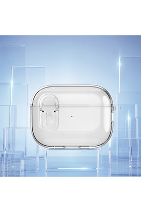 for Airpods Pro 3 2025 Case, Soft Clear Full Body Secure Lock Wireless Charging Shockproof Case with Keychain, Headphone Accessories for Men Women,Clear