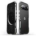 thumbnail image 1 of ELEHOLD Aluminum Frame Metal Bumper Frame Slim Cool Design for Google Pixel 10 Pro XL, Metal Frame Armor Bumper No Back, Shock Absorbent Protective for Google Pixel 10 Pro XL ,Black, 1 of 6