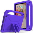 thumbnail image 1 of ELEHOLD for Amazon Fire HD 10 13th Generation 2023 Rugged Case Kids Friendly EVA Full Body Protective Handle Grip Kickstand Function Shockproof Kids Case for Fire HD 10 2023,Purple, 1 of 7