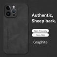 thumbnail image 1 of ELEHOLD for Apple iPhone 14 Plus Classic Business Case Shockproof Luxury Soft Premium PU Leather Slim Business Style with Wireless Charging Back Protective Cover, black, 1 of 6