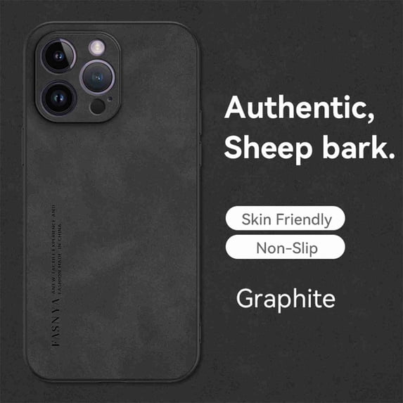 ELEHOLD for Apple iPhone 14 Plus Classic Business Case Shockproof Luxury Soft Premium PU Leather Slim Business Style with Wireless Charging Back Protective Cover, black